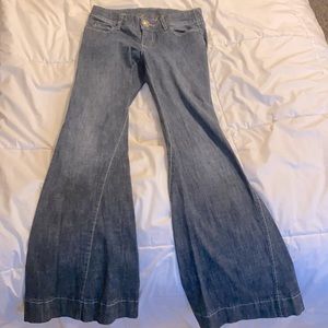 Wide leg jeans
